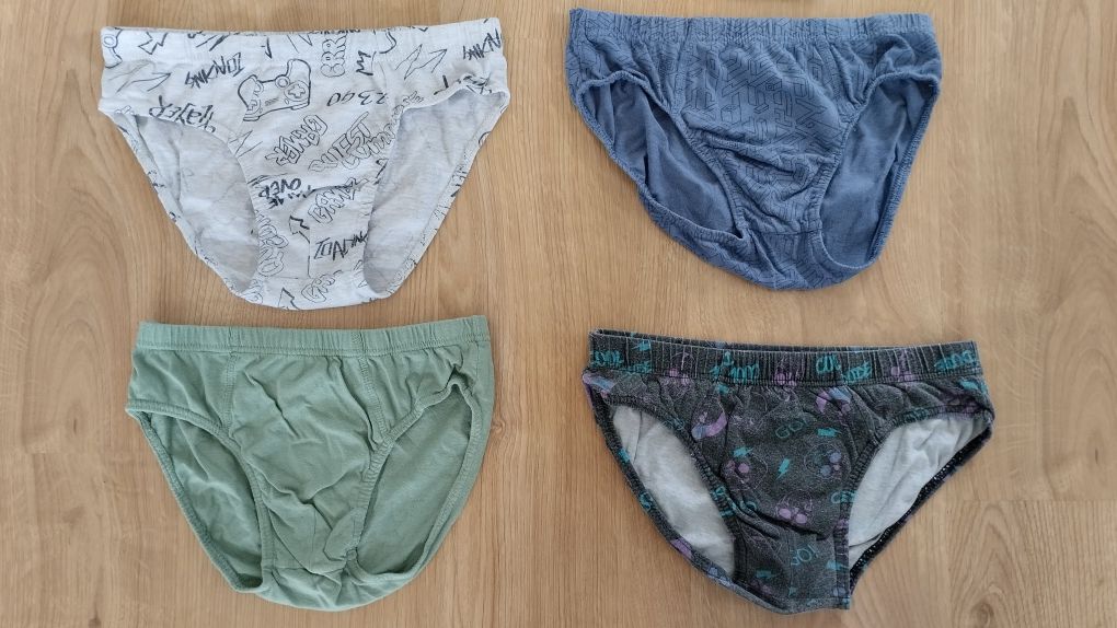 Majtki slipki chłopięce bielizna komplet r. 152
