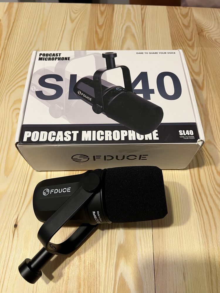 Zestaw do podcastów 2xFDUCE SL40 1XZOOM H6 PLUS DODATKI