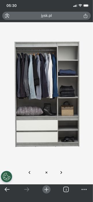 Zestaw mebli do pokoju Jysk