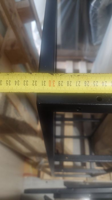 Stelaż metalowy, czarny mat