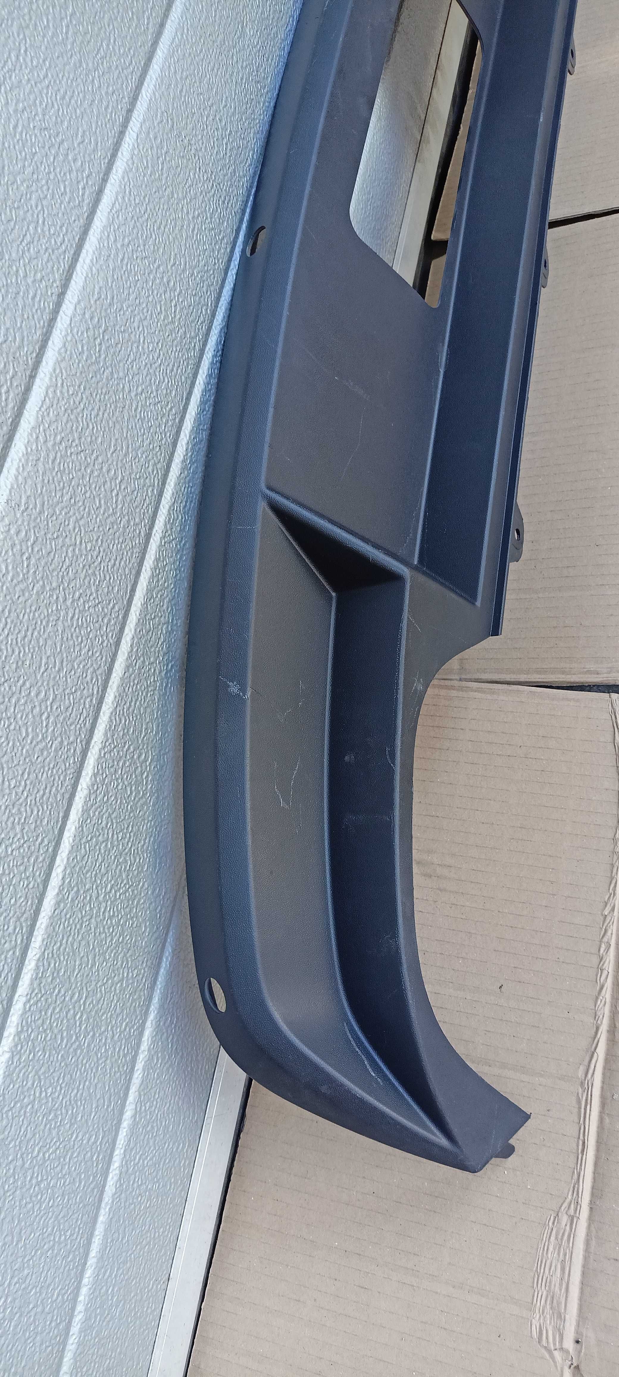 SKODA OCTAVIA 3 spoiler dyfuzor dokładka zderzaka tył hak oryginał.