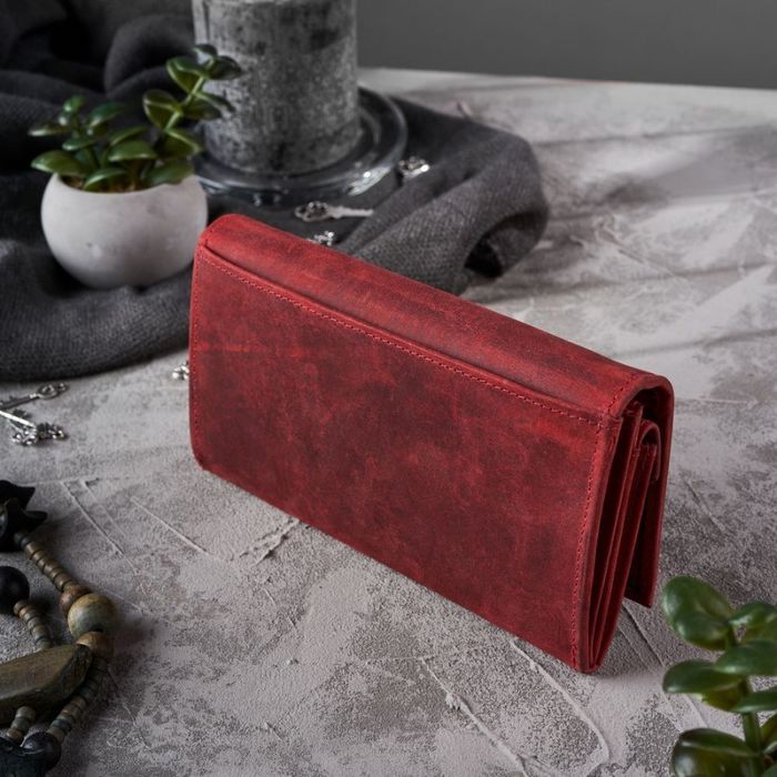 portfel damski vintage skórzany w kwiaty paolo peruzzi t-44-rd