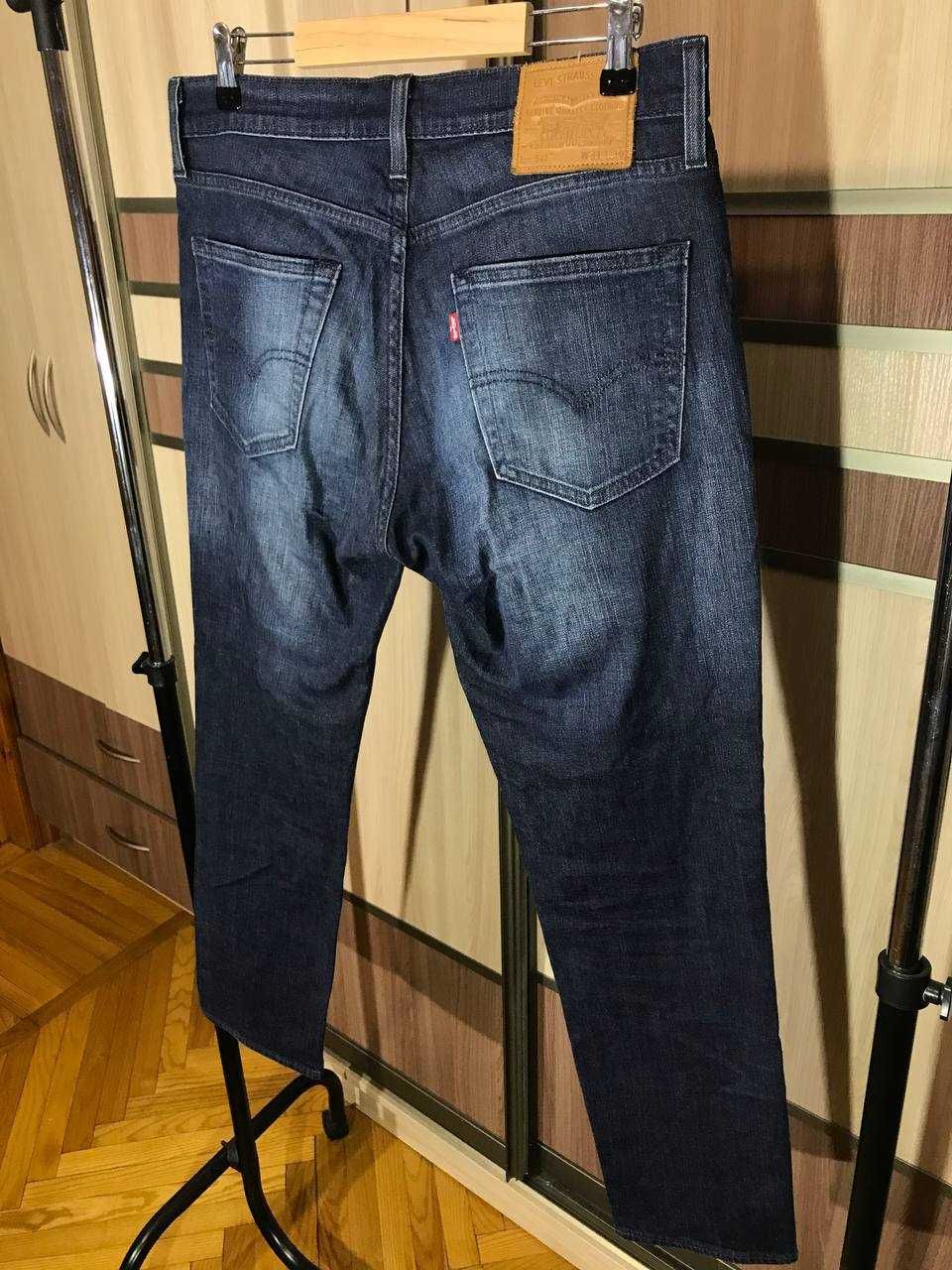 Мужские джинсы брюки Levi's 511 w31 l30 оригинал