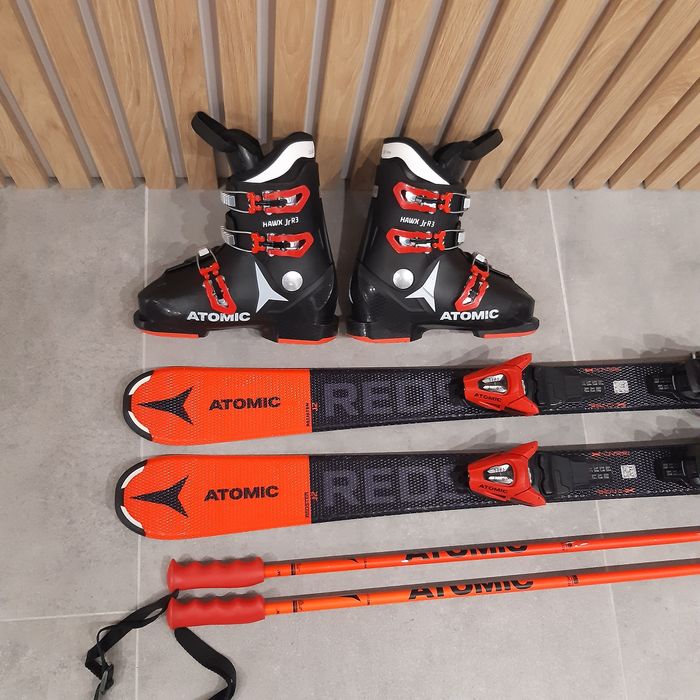 narty Atomic redster 110cm+buty 22.5cm