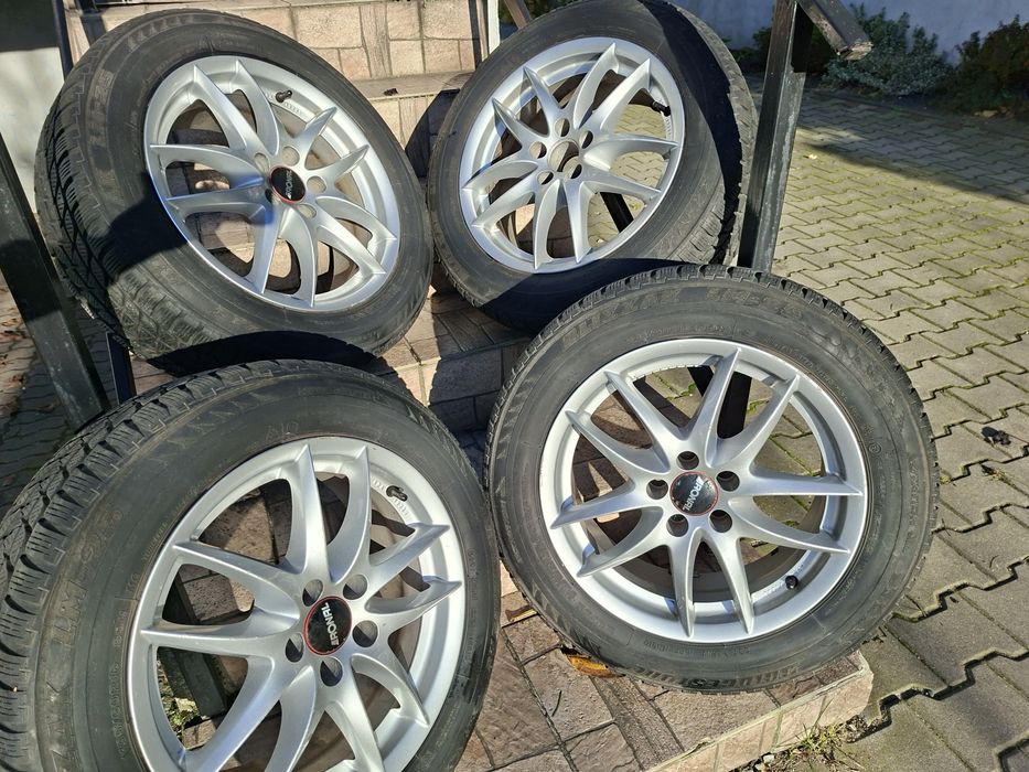 5x100 Koła zimowe 195/60 R16 Felgi Skoda Audi A3 Seat Toyota Prius VW