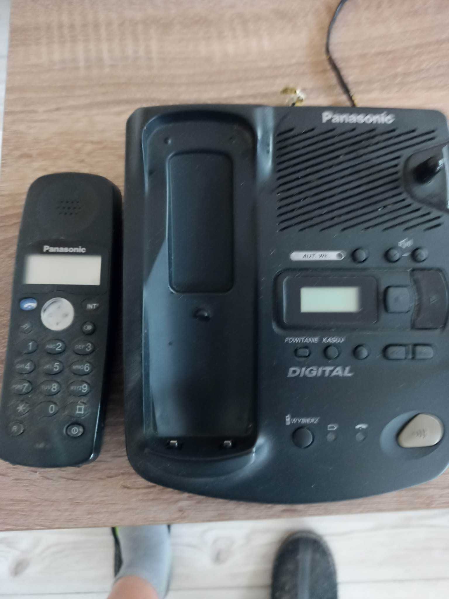 Telefon stacjonarny bezprzewodowy Panasonic