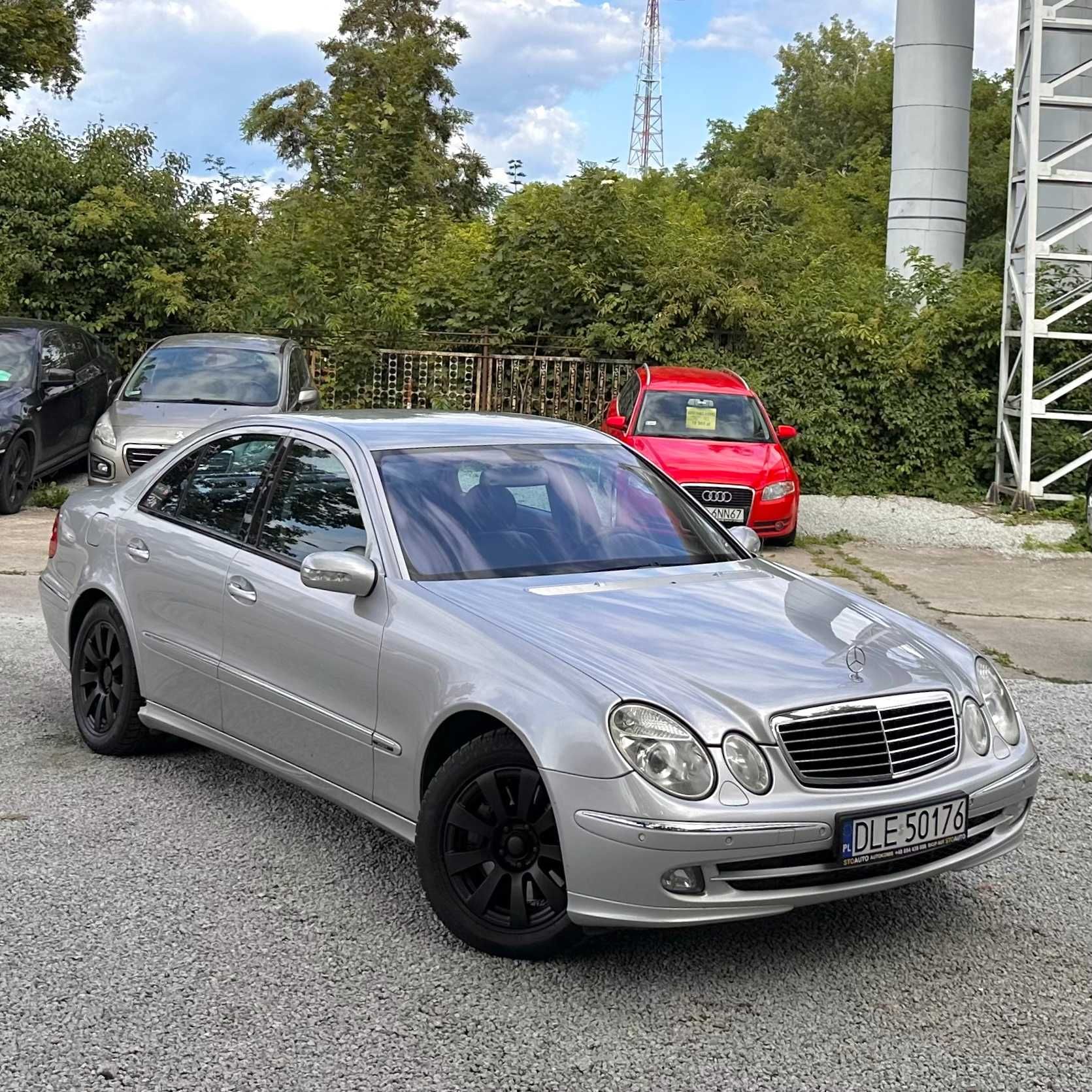 Mercedes-Benz E350 W211 Avantgarde|3.5V6 Benz|Automat|Skóry|Xenon|2005