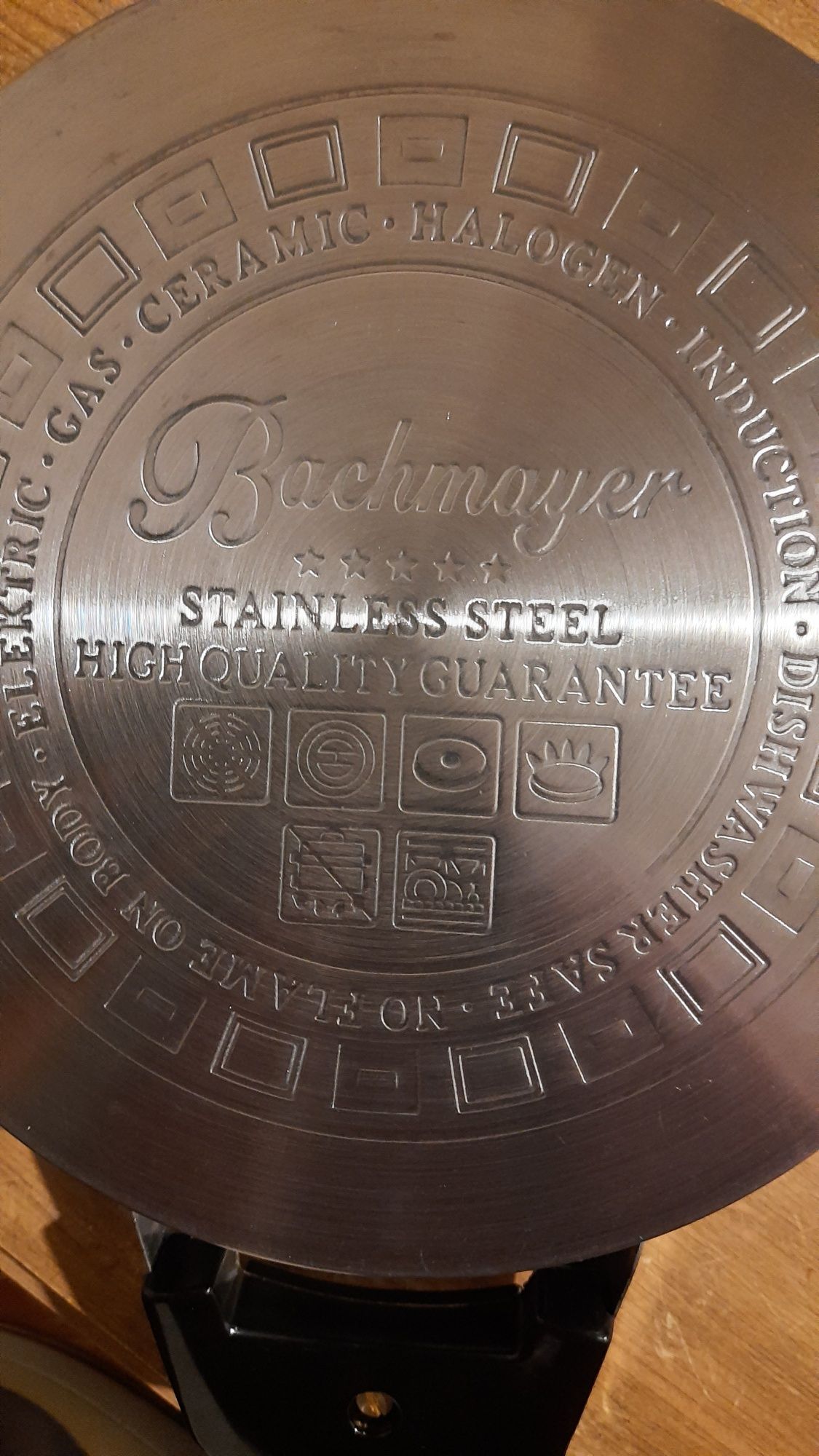 Сотейник сковорода нержавейка Bachmayer &Co 2.9 литра вес 2.300кг.
