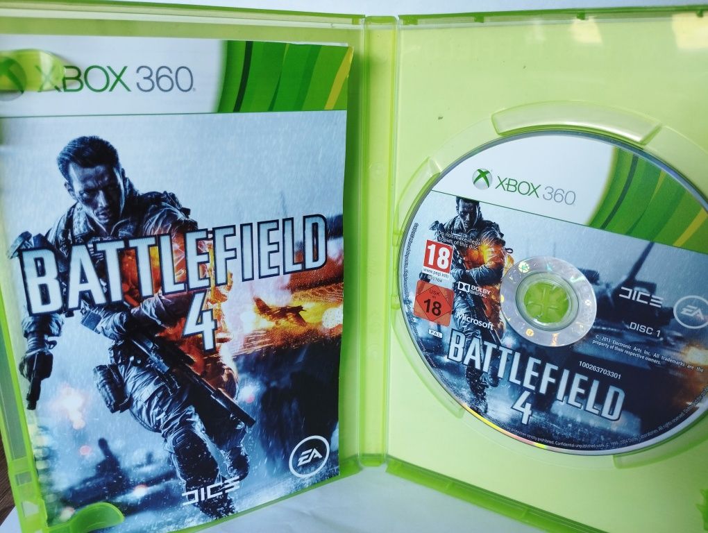 Battelfield 4 PL Xbox 360