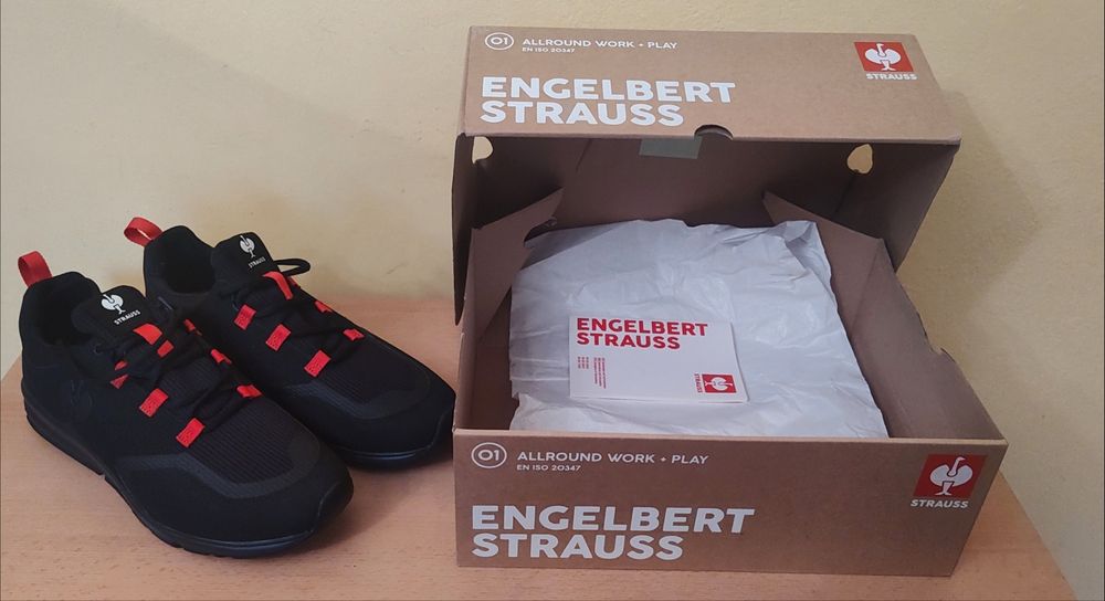 Półbuty robocze Engelbert Strauss, rozm.44, dł. wkładki 29 cm, , nowe