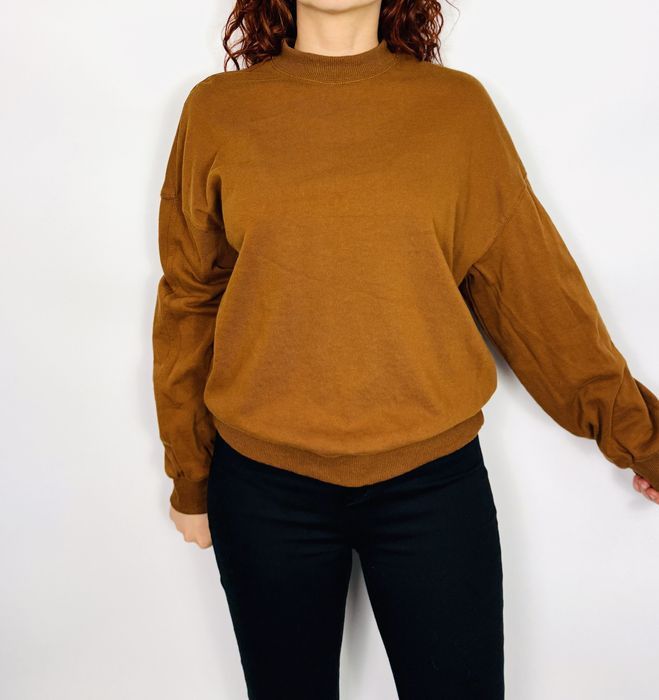 Bluza w karmelowym odcieniu M 38 Shein