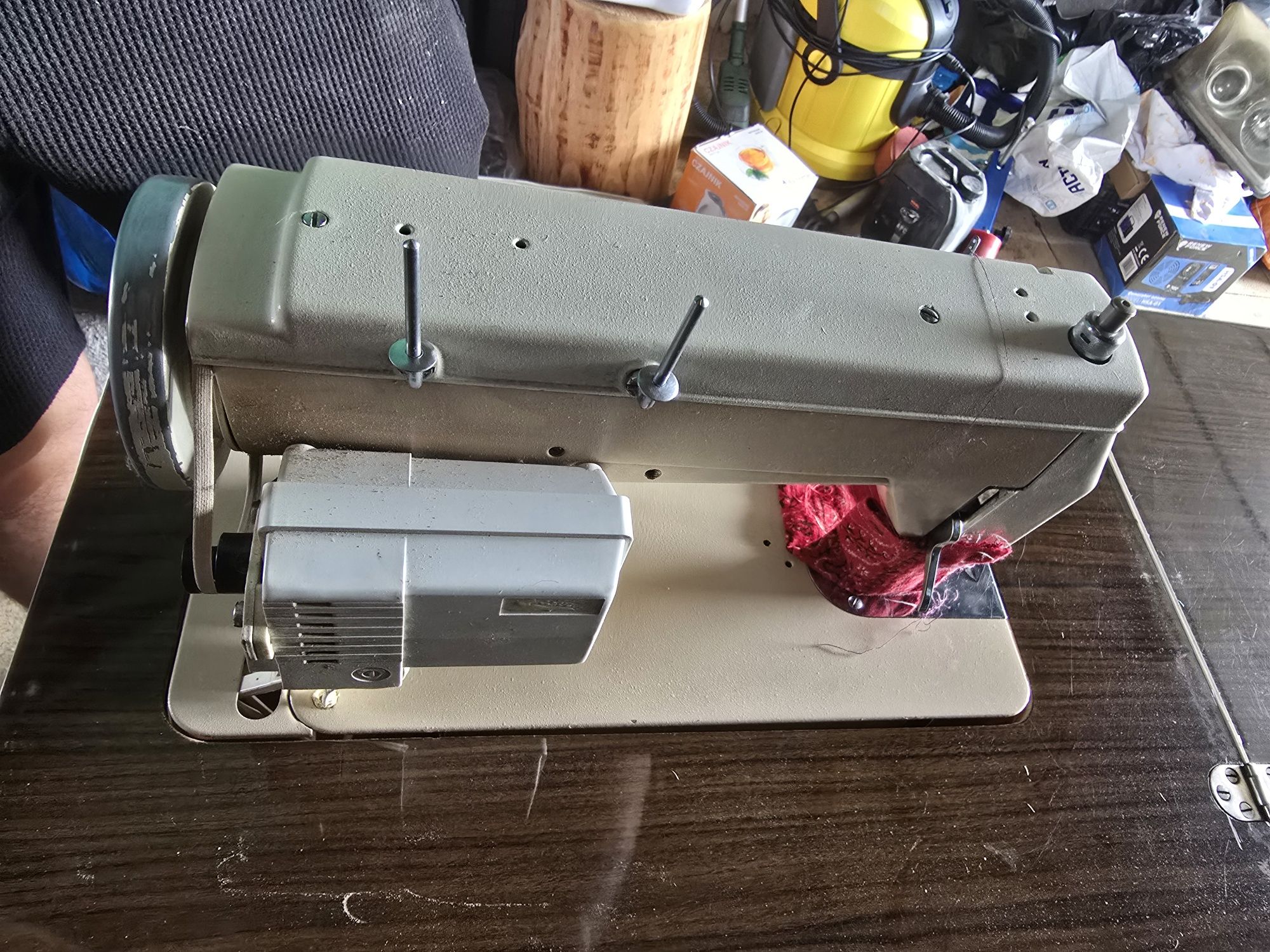 Maszyna do szycia Łucznik 432 i Owerlok Elna Lock F3 overlock overlok