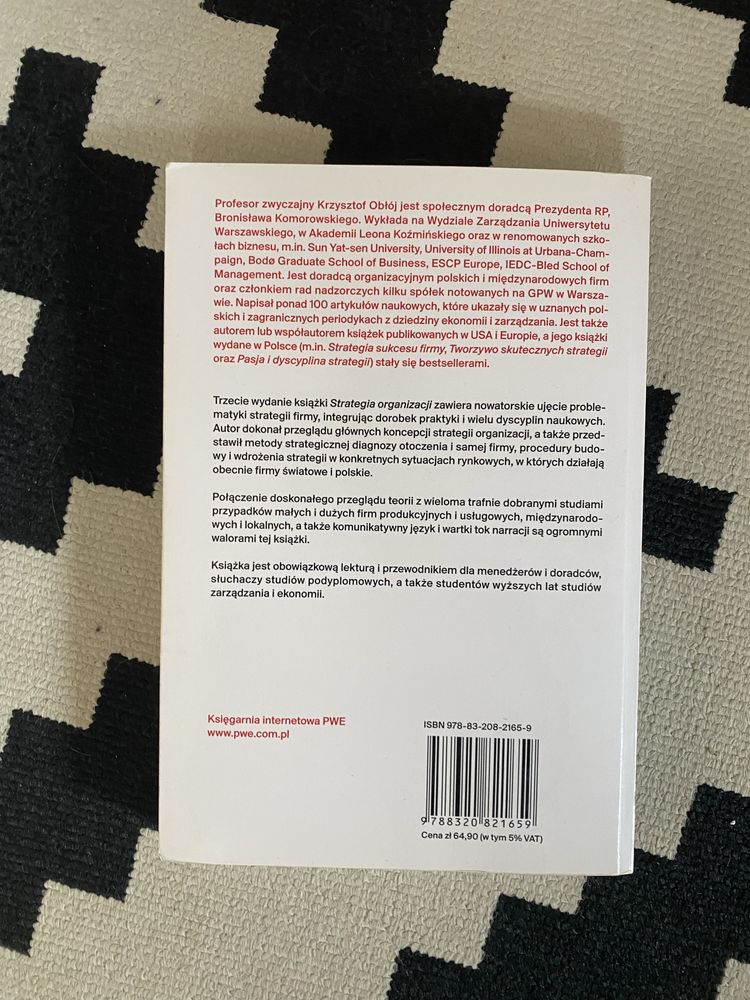 Strategia organziacji - Krzysztof Obłój