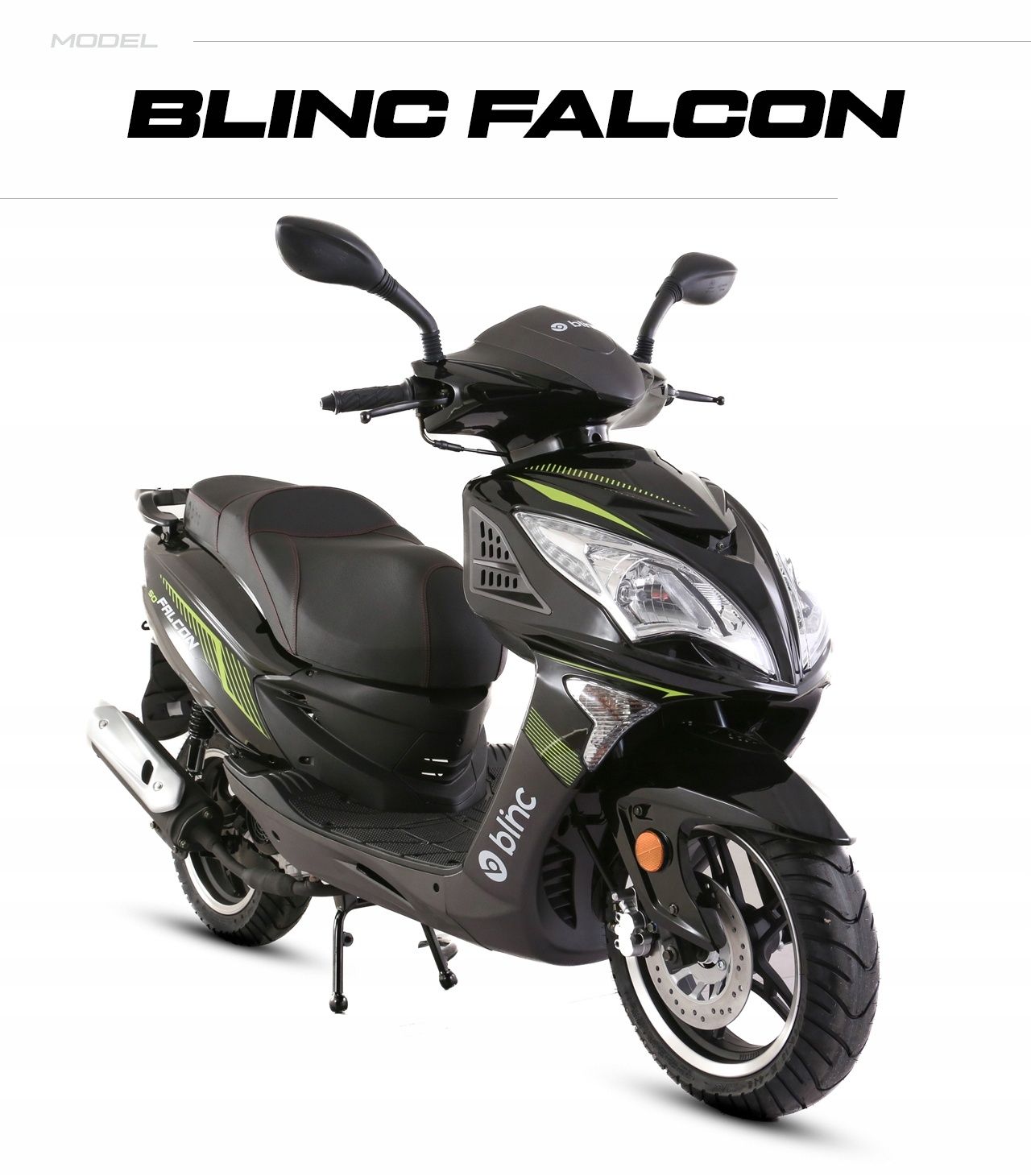 Blinc FALCON 50 XXL ! NOWY ! 2lata GW ! Duży skuter ! RATY !