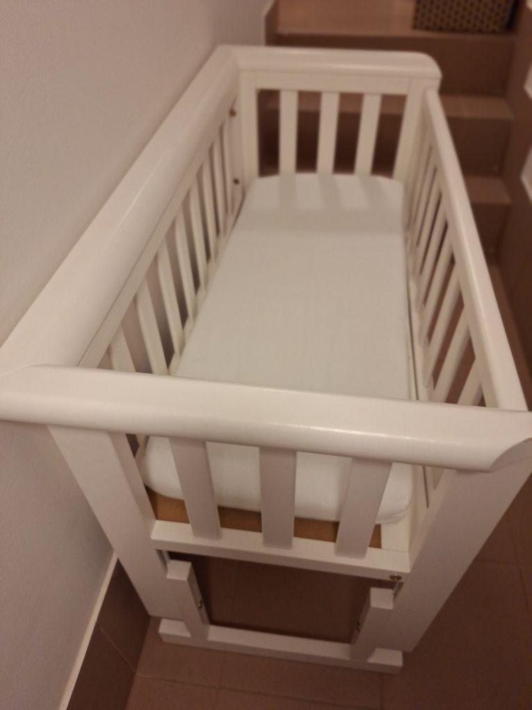 Łóżeczko dostawne Bedside Crib+ materacyk Troll