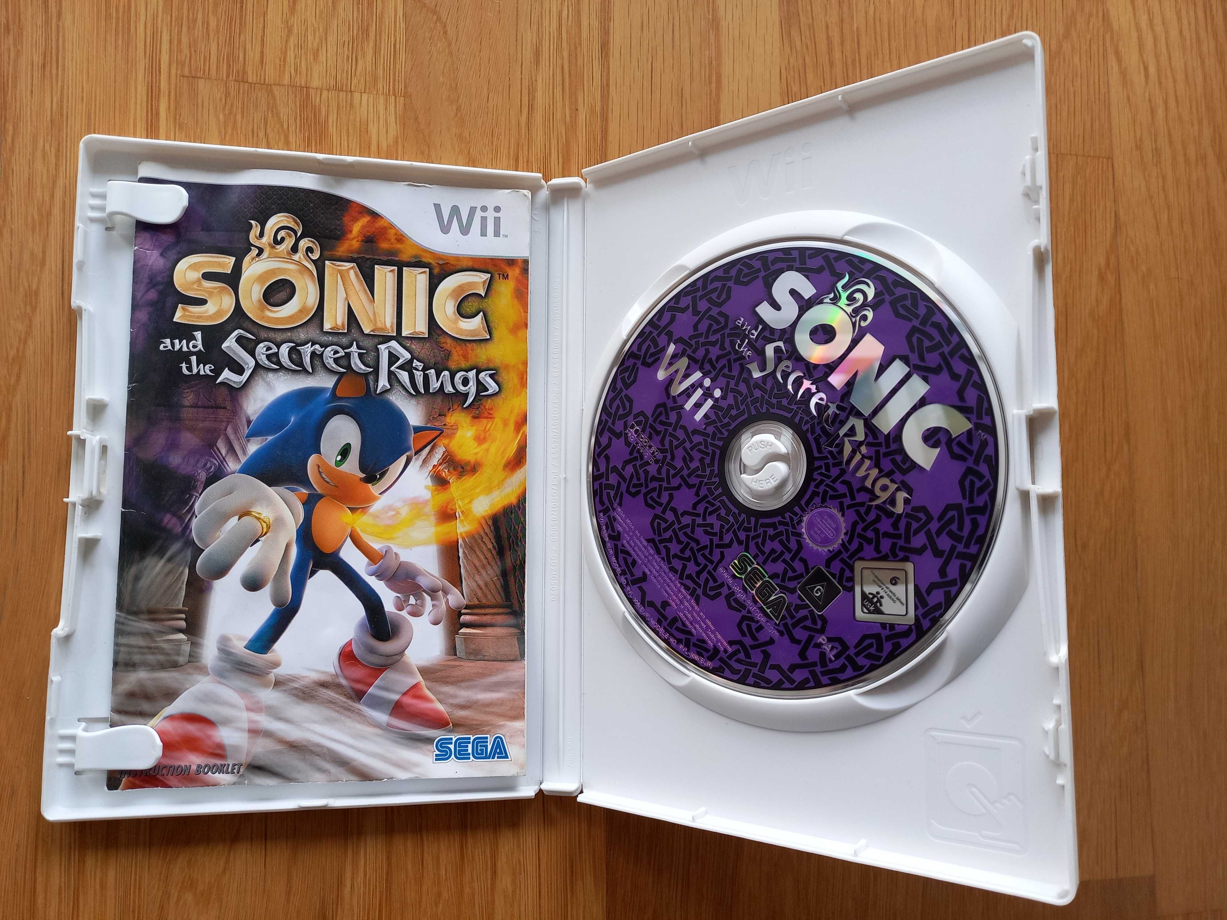 Jogo Sonic and the Secret Rings - Nintendo Wii