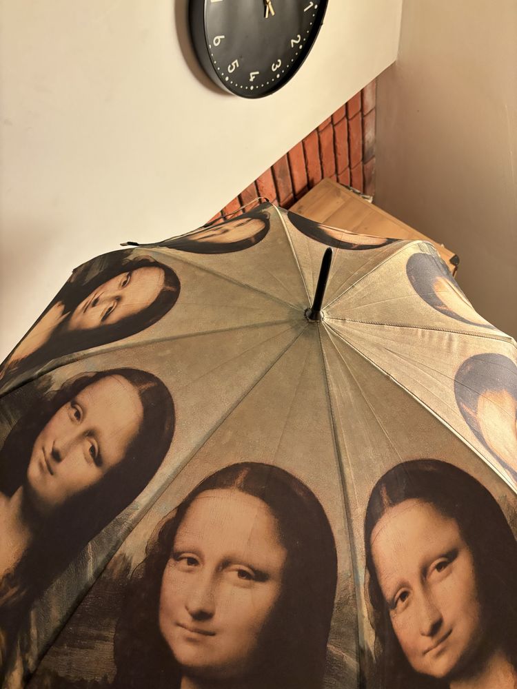 Parasol z nadrukiem monalisa