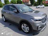 VW T-cross ,benzyna ,115KM ,automat ,niski przebieg