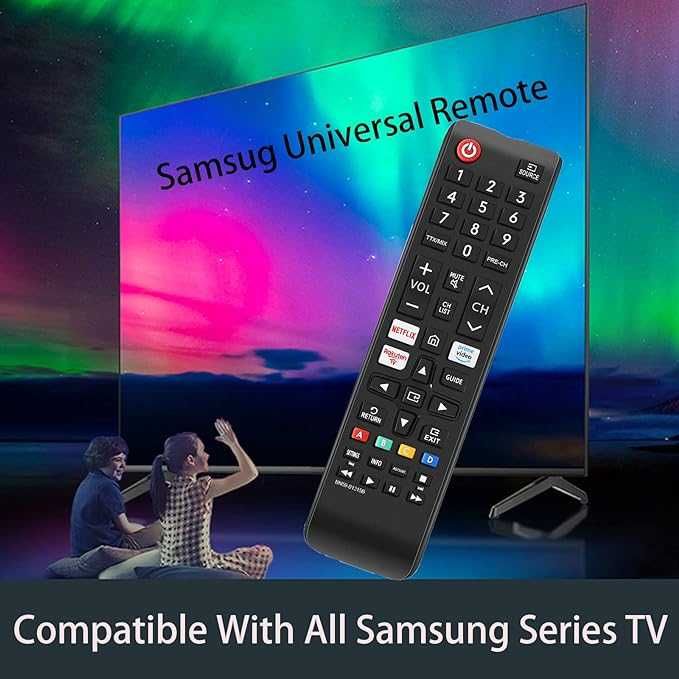 Pilot Uniwersalny Samsung Smart TV LCD LED UHD QLED 4K z Netflix