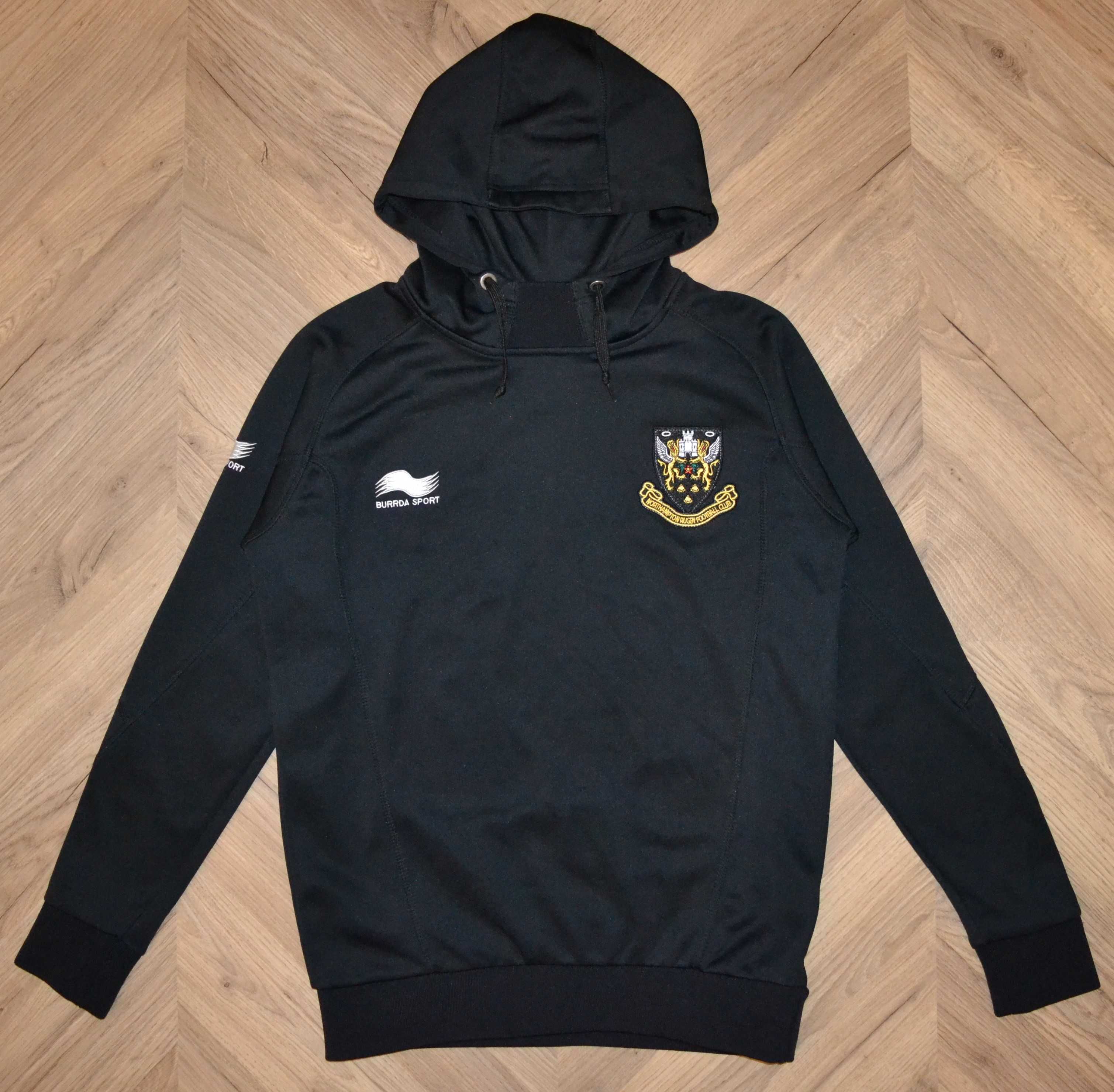 Burrda Sport czarna bluza Northampton Saints Rugby Football Club _ XS