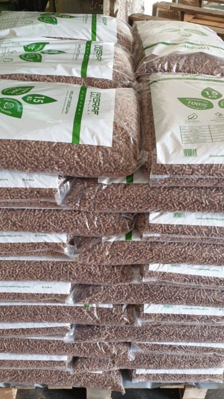 Pellet drzewny ECONOMY -POLSKI PRODUCENT - Promocja