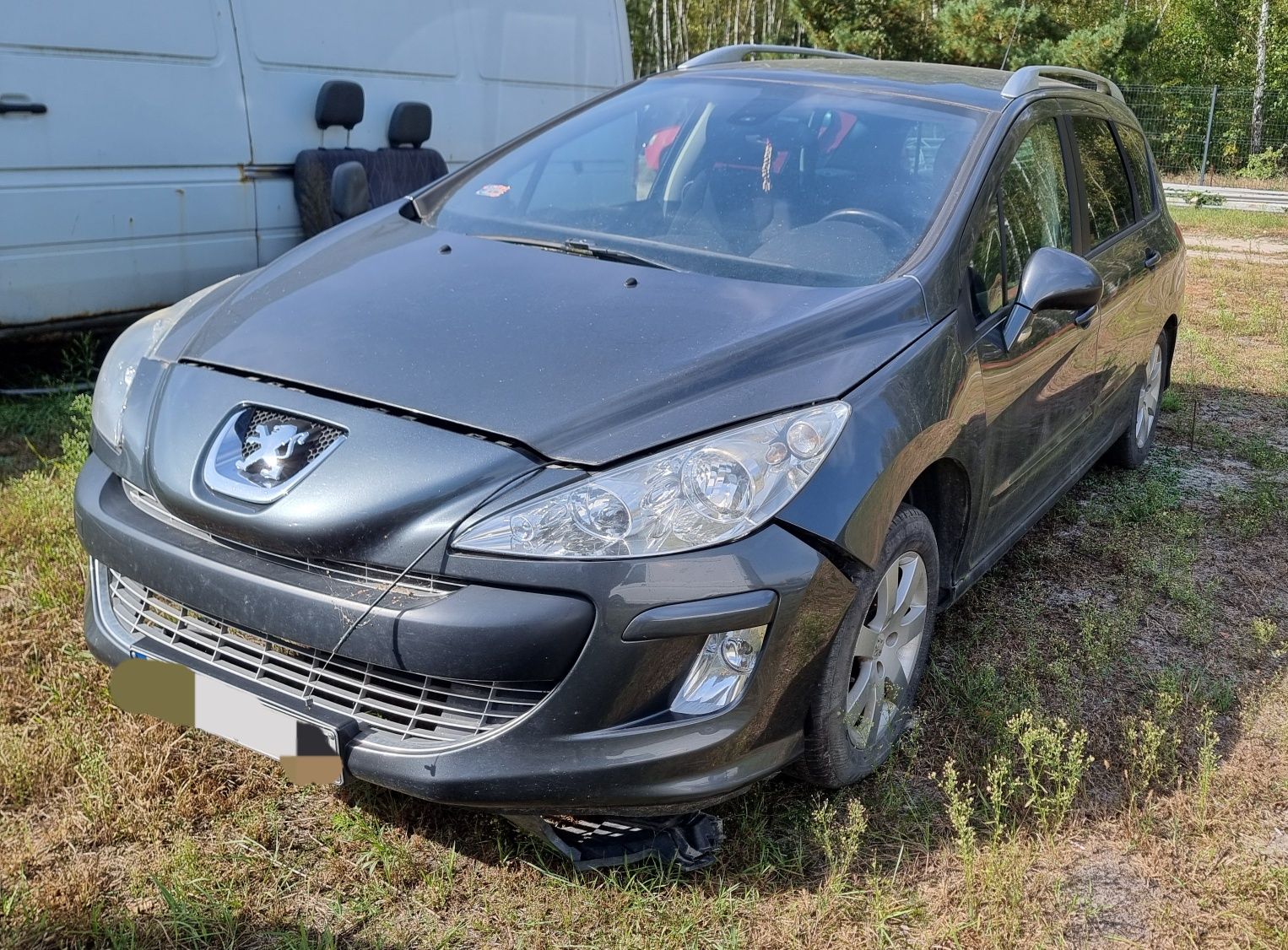 Maska błotnik lampa klapa silnik skrzynia  Peugeot 308 SW 1.4 1.6 vti