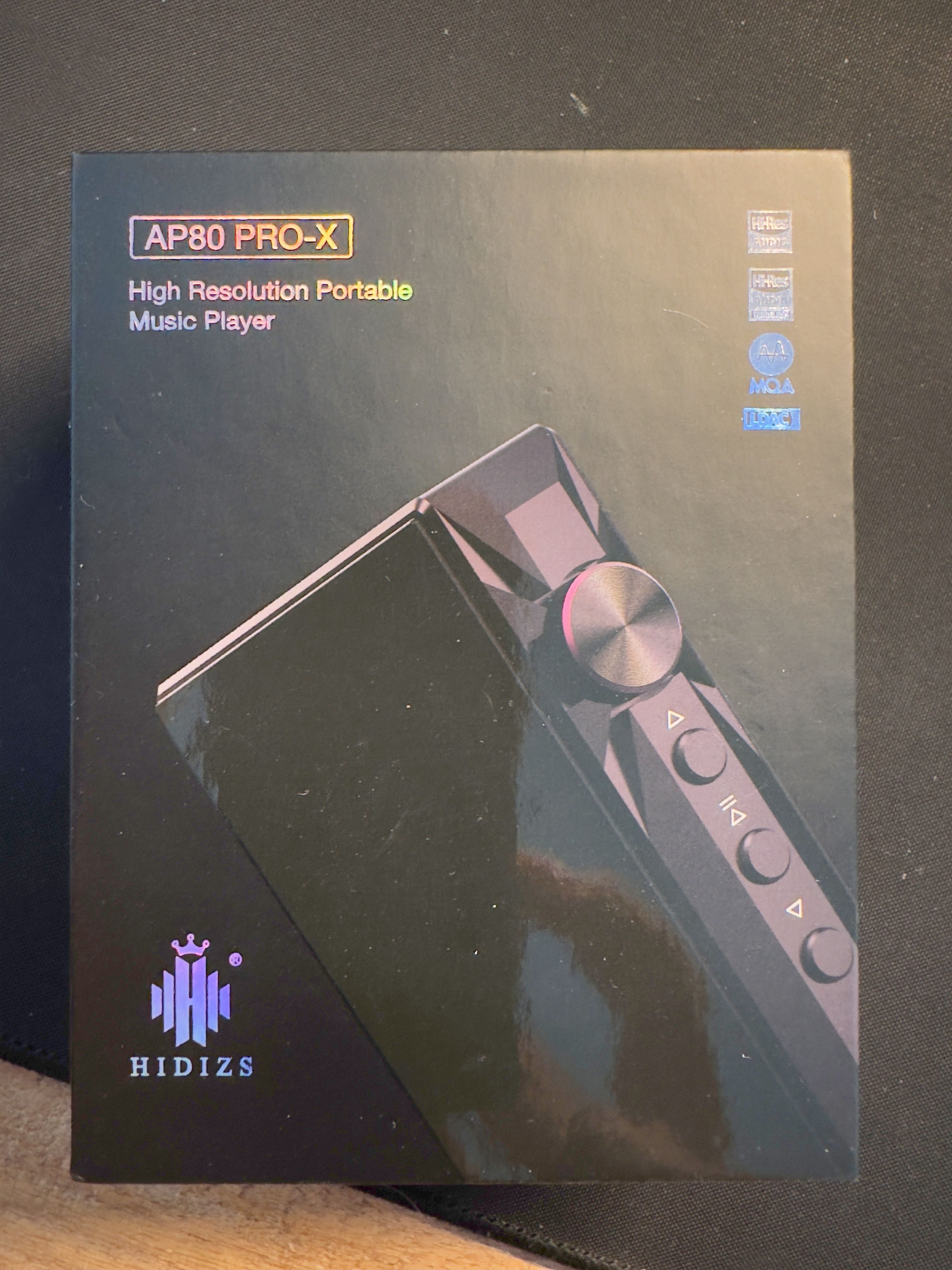 Leitor Audio High Res - HIDIZS AP80-PRO-X