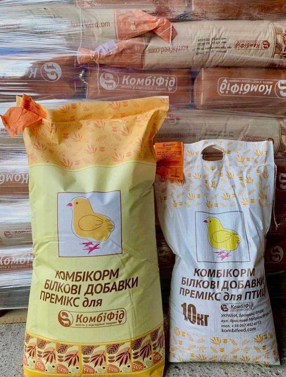 Комбікорм, БМВД та премікс для курей несучок від компанії Комбіфід
