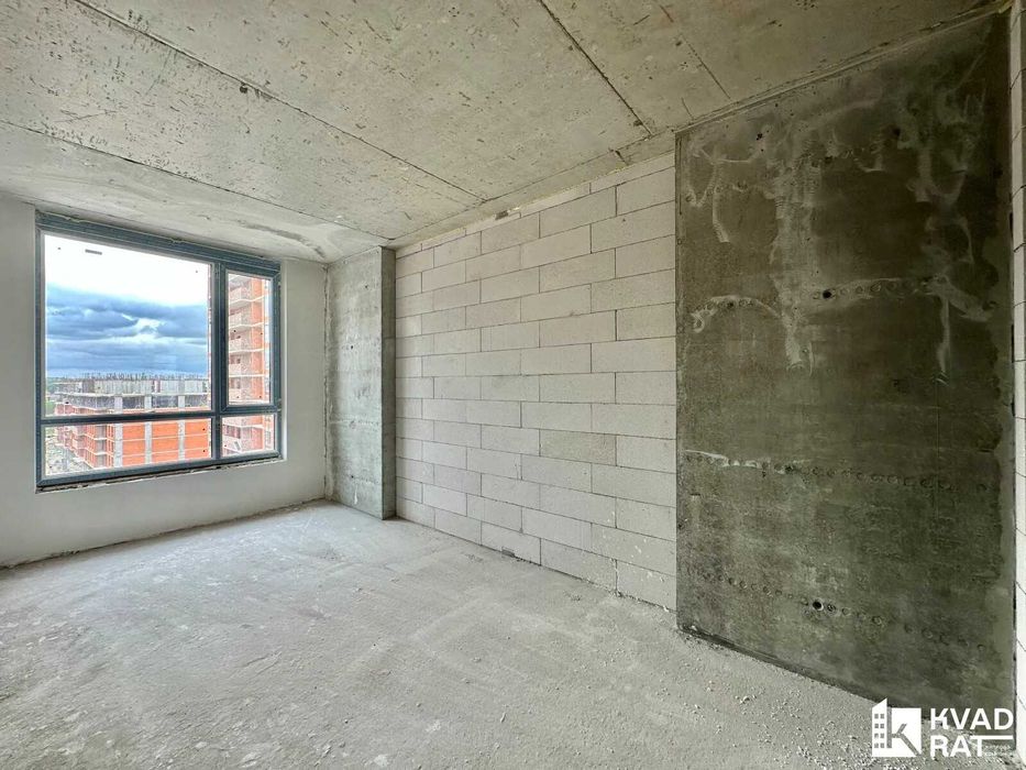 Готова 1 кім 40 м2 на 7 пов! терміновий продаж  Центральній Частині