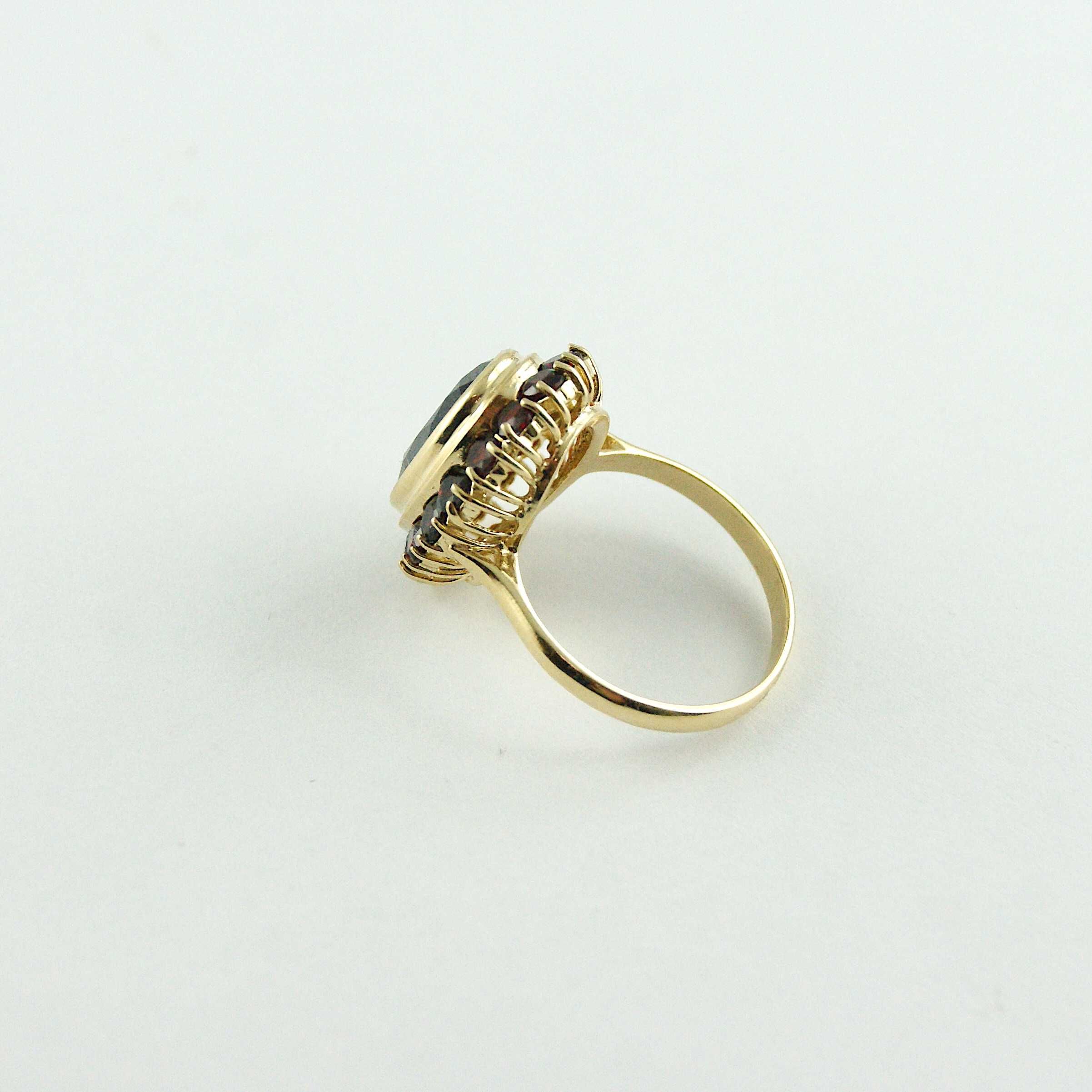 Złoty pierścionek złoto Pr.585 R.15
