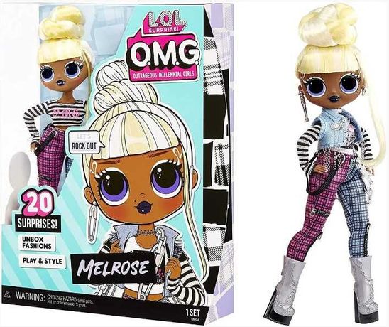 Лялька ЛОЛ ОМГ Мелроуз LOL Surprise OMG Melrose Fashion Doll Оригінал