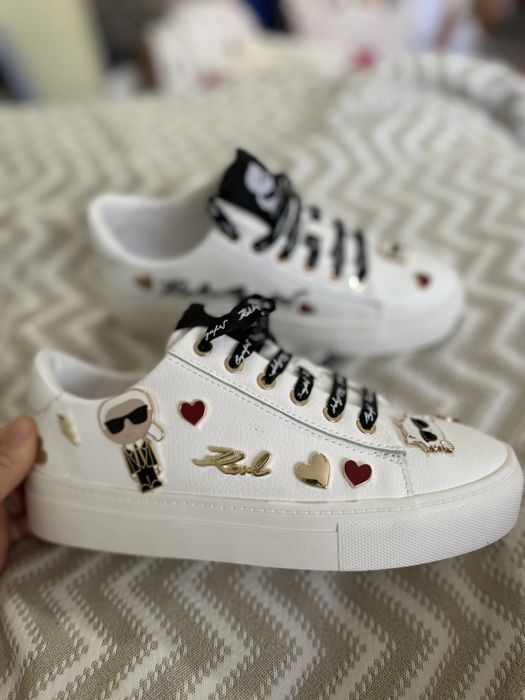 Кеди,жіночі кросівки36 розмір 23см Karl Lagerfeld