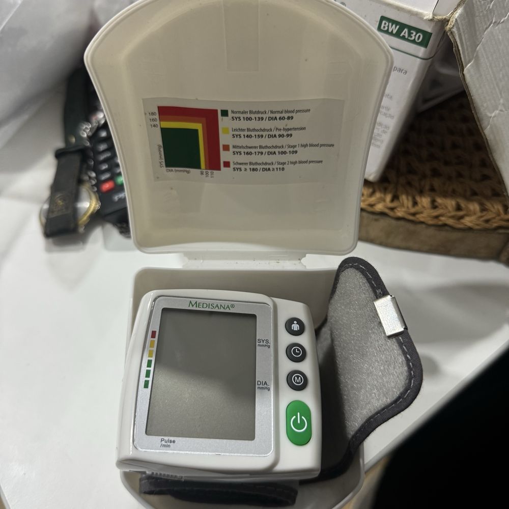 Maquina para medir a pressao arterial