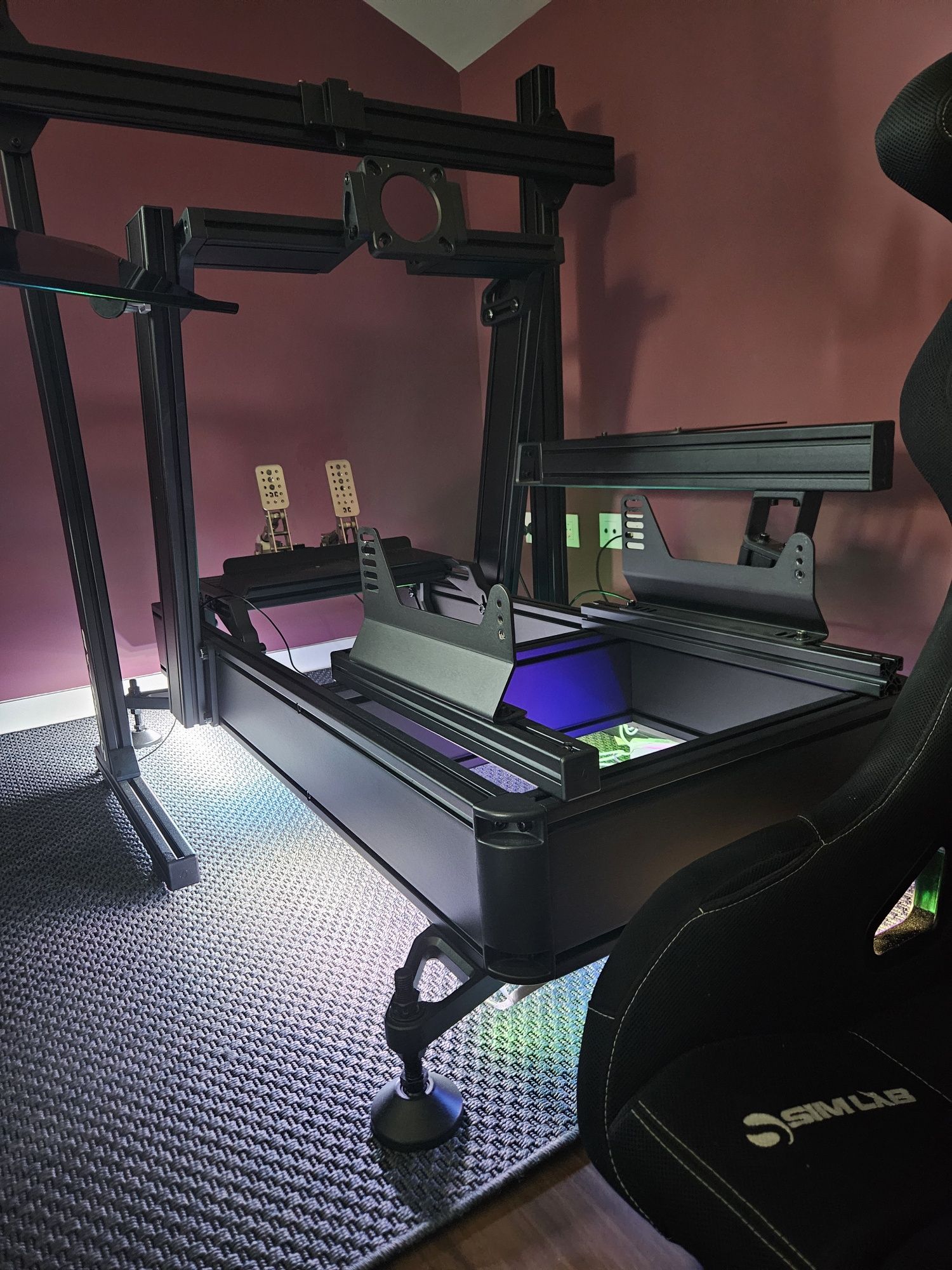 Simlab P1X Front Mount + extras