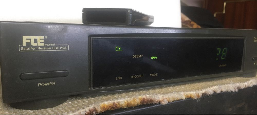 Satelliten Receiver ESR 2500 FTE maximal Germany Супутниковий тюнер ДУ