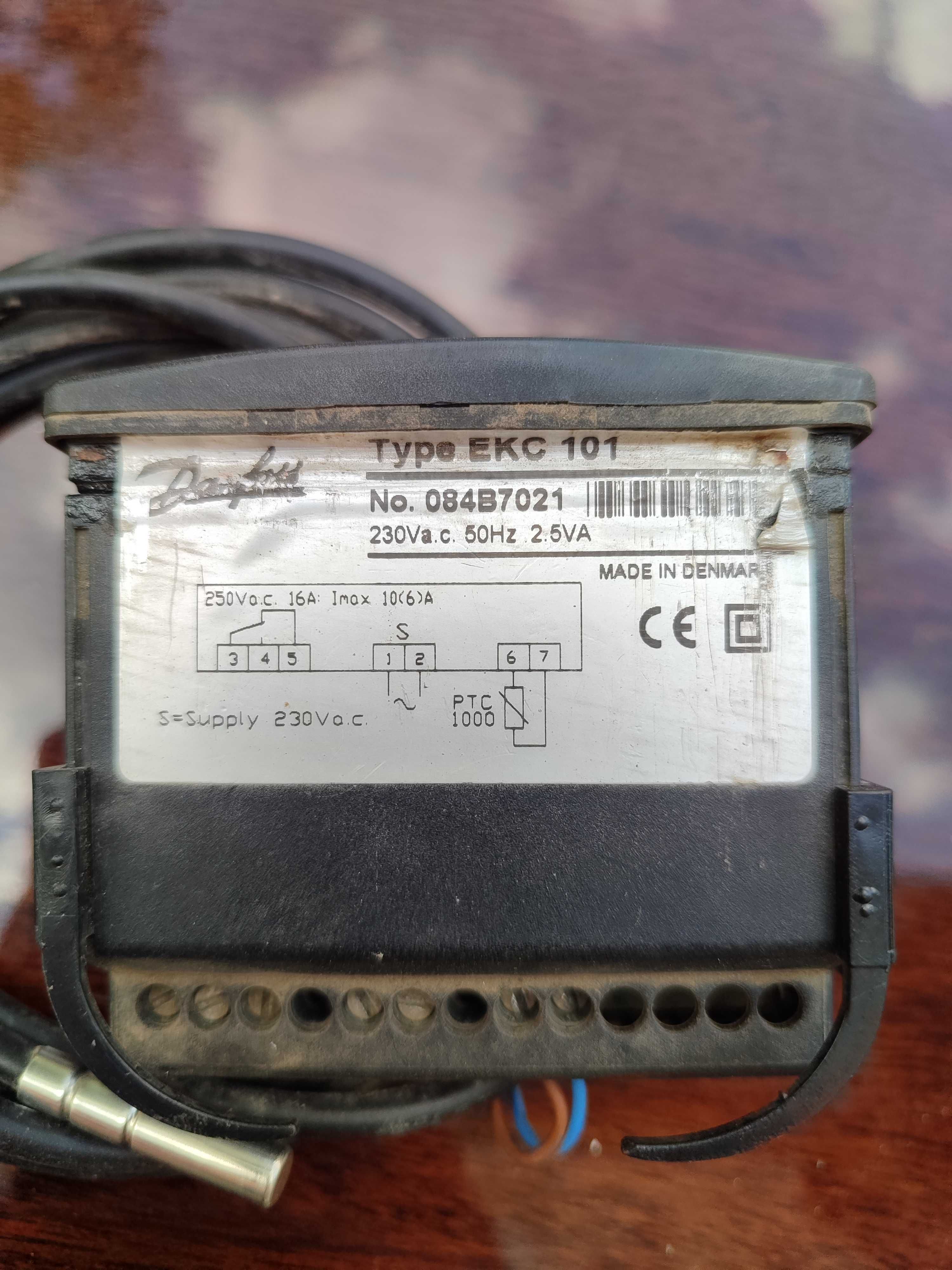 Контроллер температуры eliwell id 961 / 961 LX и Danfoss EKC 101