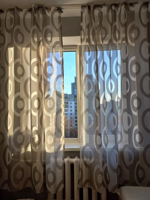 Тюль-штора прозора 2 шт.