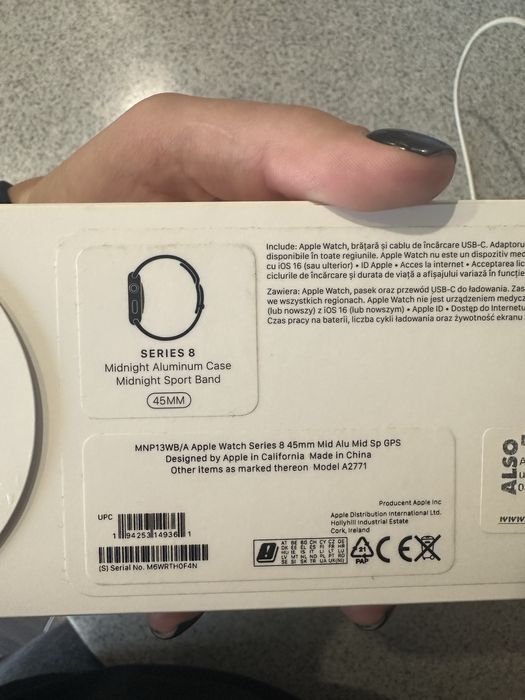 Apple watch 8 45 mm black