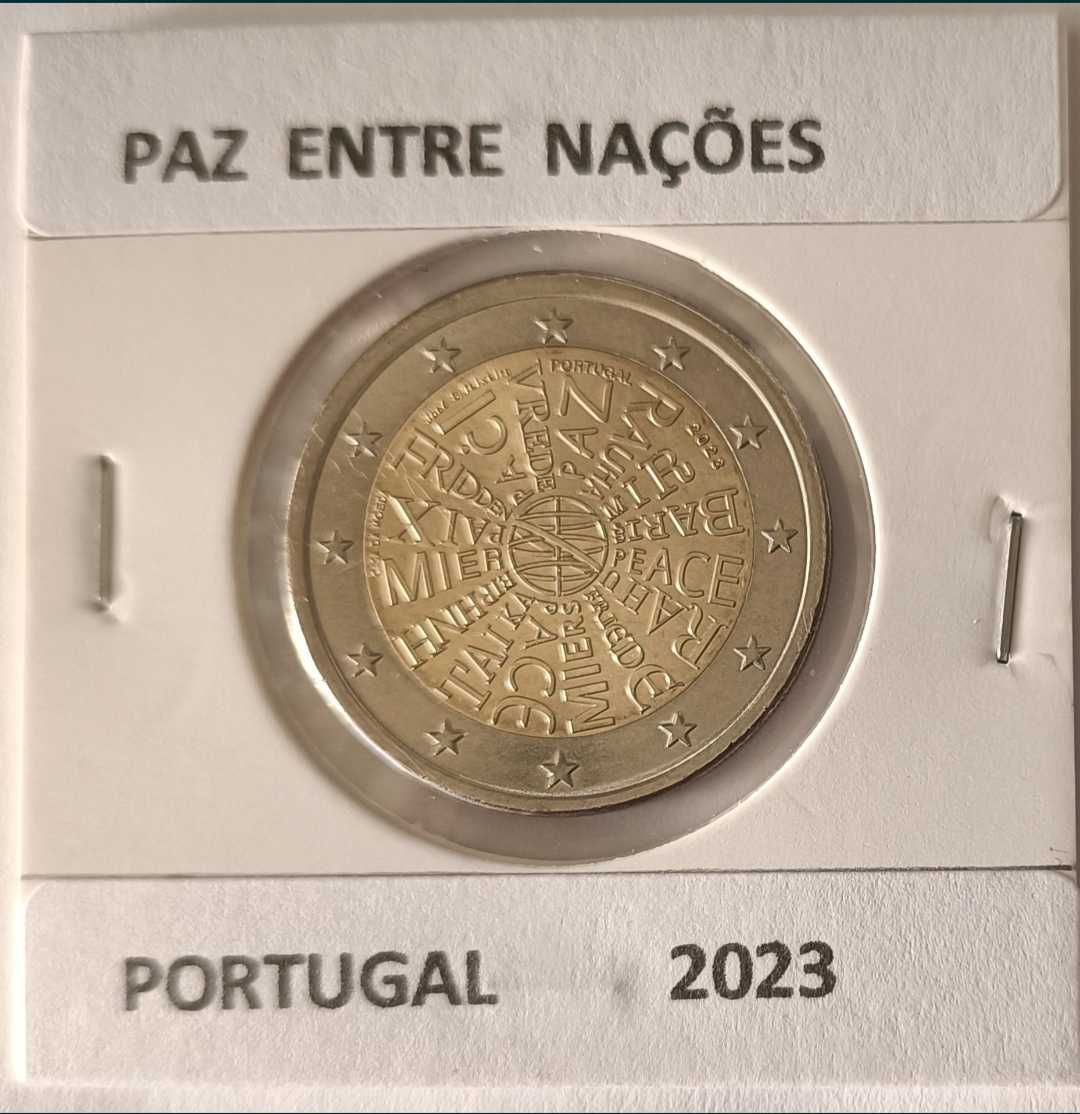 29 Moedas comemorativas portuguesas de 2 euros Bimetálicas.