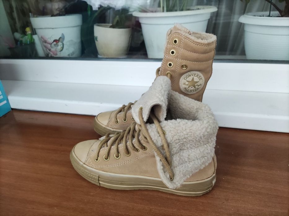 Кожаные ботинки Converse оригинал