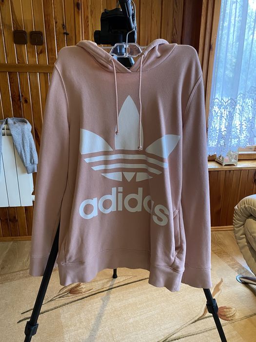 Bluza adidas różowa