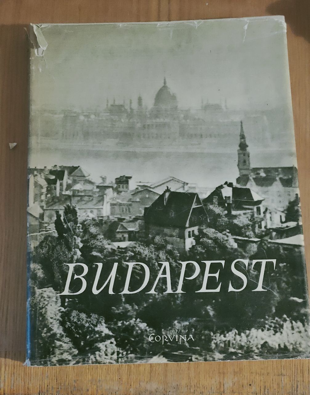 Книга - альбом Будапешт на немецком языке, 1958г.