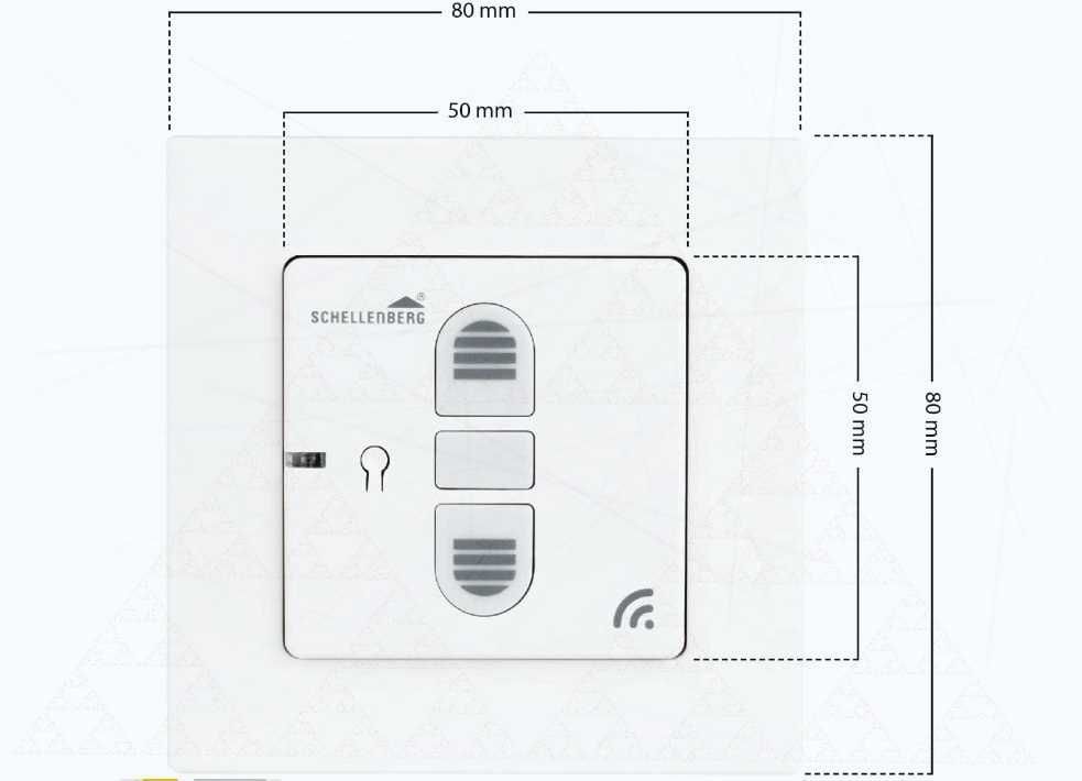 Schellenberg 20030 radiowy przełącznik do rolet