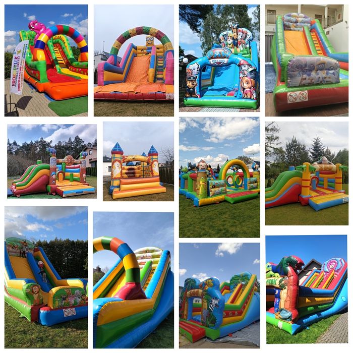 Animacje dla dzieci, zamek dmuchany, zjeżdżalnia dmuchana,