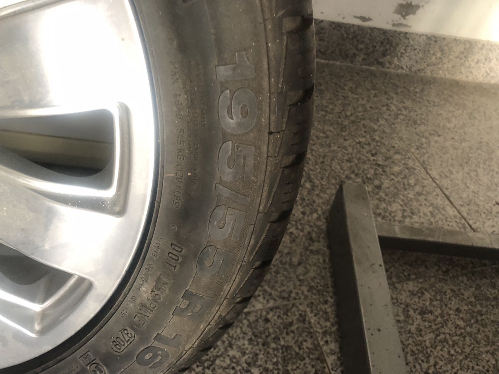 Pneus Continental + Jantes Mercedes