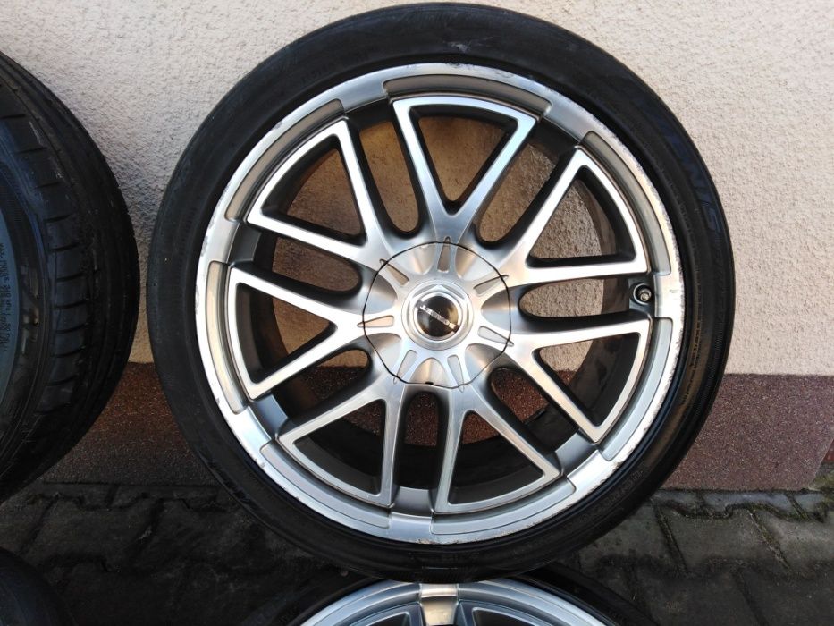 Alufelgi BORBET H XA 5X114,3 z oponami 245/40 ZR20 lato TOYOTA LEXUS