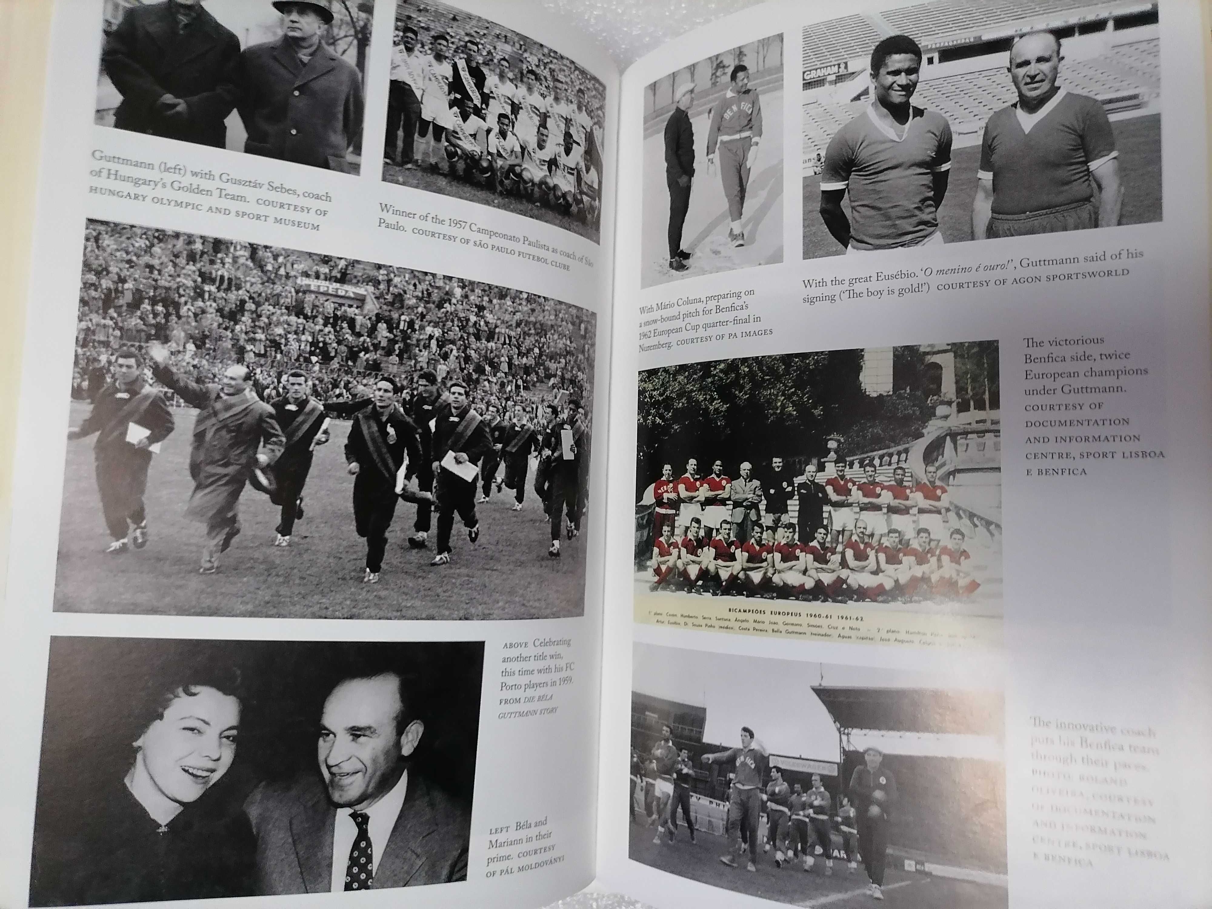 BENFICA O Mago BELA GUTTMANN Bi-Campeão Europeu The Greatest Comeback