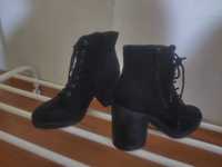 Botas salto pretas n40