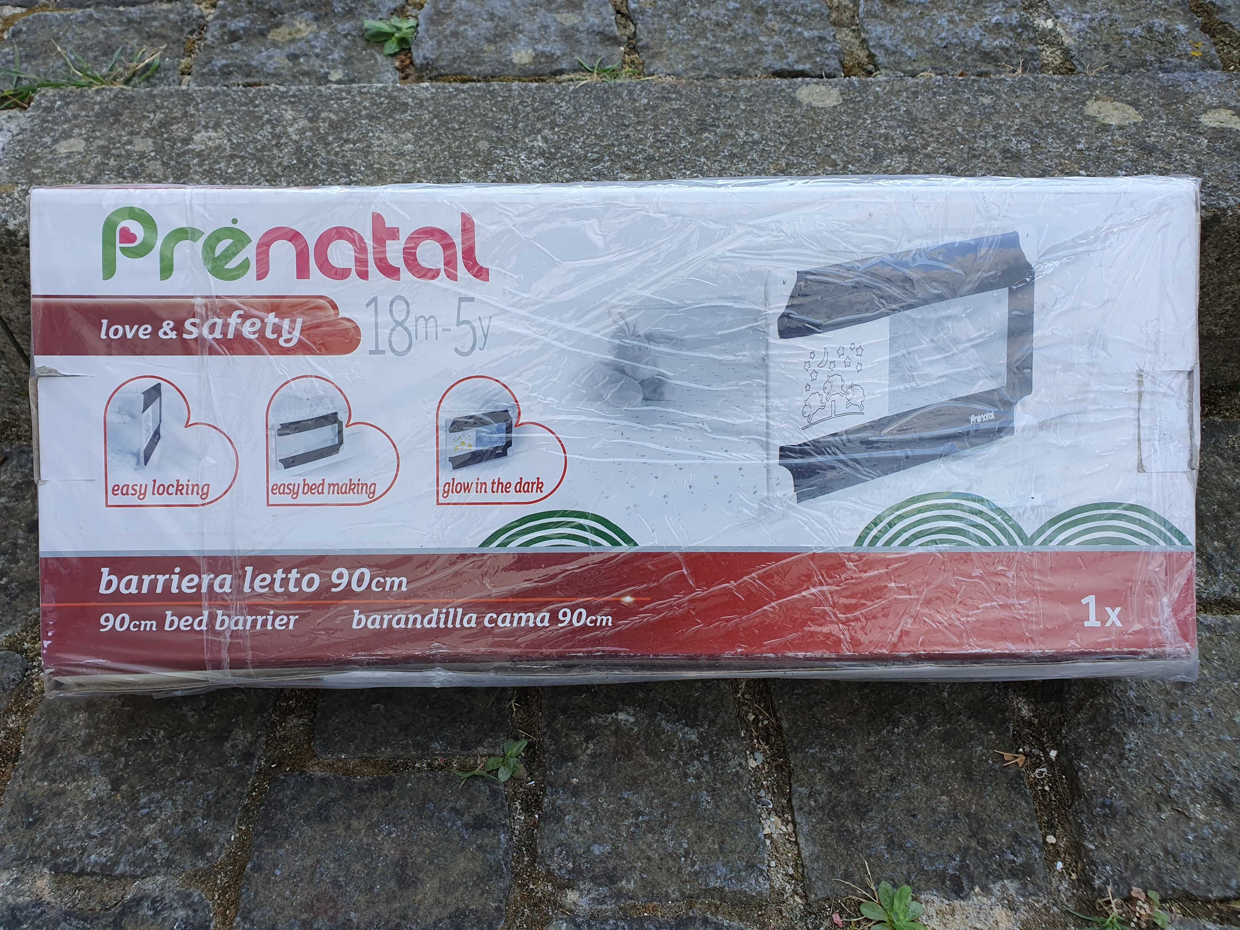 Barreira de cama universal Prénatal 90 cm