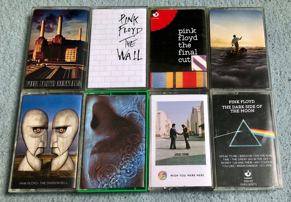 Аудиокассеты Pink Floyd